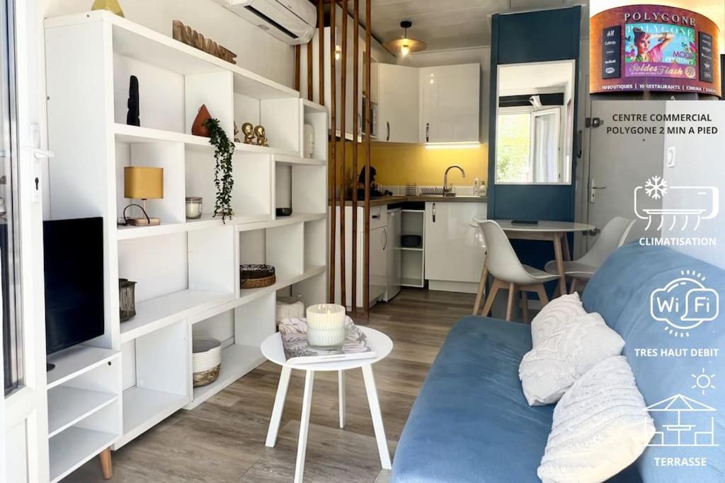 Apartmán Le Tropico - Clim - Terrasse - Proche Polygone Béziers Exteriér fotografie